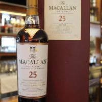 (現貨) Macallan 25 years 麥卡倫 25年 雪莉桶 草寫版 木盒 (700ml 43%)