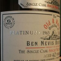 Douglas Laing Old & Rare Ben Nevis 40 years 道格拉斯蘭恩 白金珍藏精選 班尼富 40年 單桶 (700ml 45.7%)