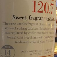 SMWS 120.7 Hakushu 14 years 白州 單桶原酒 14年 蘇格蘭威士忌協會 (700ml 55.5%)