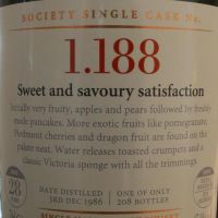 SMWS 1.188 Glenfarclas 28 years 格蘭花格 單桶原酒 28年 蘇格蘭威士忌協會 (700ml 47%)