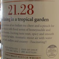 SMWS 21.28 GLENGLASSAUGH 37 years 格蘭格拉索  單桶原酒 37年 蘇格蘭威士忌協會 (700ml 48.1%)