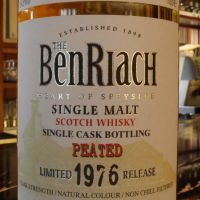 BenRiach 1976 35 years Peated Cask 班瑞克 1976 35年 泥煤桶 (700ml 54.9%)