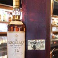 (現貨) Macallan 12 years 麥卡倫 12年 草寫版 木盒圓瓶 絕版 (750ml 40%)