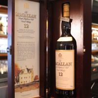(現貨) Macallan 12 years 麥卡倫 12年 草寫版 木盒圓瓶 絕版 (750ml 40%)
