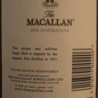 Macallan 1851 Inspiration 麥卡倫 1851 風華系列 (700ml 41.3%)