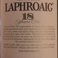 LAPHROAIG 18 years Old Version 拉佛格 18年 絕版逸品 (700ml 48%)