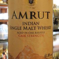 (現貨) India Amrut Single Malt Whisky Cask Strength 雅沐特 原桶強度 黃標版 (700ml 61.8%)