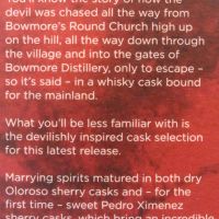 (現貨) Bowmore Double The Devil's Limited Release 3 波摩 惡魔 第三版 原酒 (700ml 56.7%)
