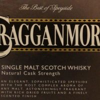 Cragganmore 25 years Natural Cask Strength 克拉格摩爾 25年 原酒 (700ml 51.4%)