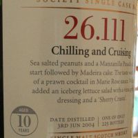 (現貨) SMWS 26.111 Clynelish 10 years 克萊力士 單桶原酒 10年 蘇格蘭威士忌協會 (700ml 57.8%)