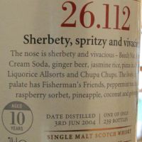 SMWS 26.112 Clynelish 10 years 克萊力士 單桶原酒 10年 蘇格蘭威士忌協會 (700ml 59.6%)