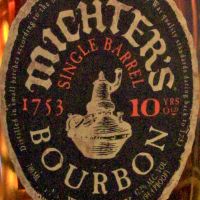 (現貨) Michter's Single Barrel Bourbon 10 years 酩帝 10年 單桶波本 (700ml 47.2%)
