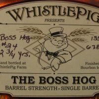 WhistlePig 12 years The Boss Hog 2013 口哨豬 12年 單桶波本 2013版 (750ml 67.8%)