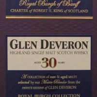 GLEN DEVERON 30 years highland single malt whisky (750ml 40%)