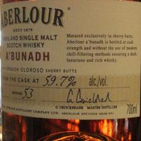 Aberlour A'bunadh Batch 53 亞伯樂 雪莉桶原酒 第53批次 (700ml 59.7%)
