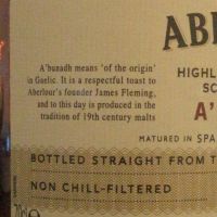 Aberlour A'bunadh Batch 54 亞伯樂 雪莉桶原酒 第54批次 (700ml  60.7%)