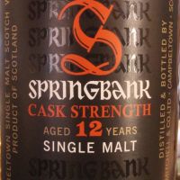 Springbank 12 years Cask Strength Batch 10 雲頂 12年 原酒 第10版 (700ml 53.2%)