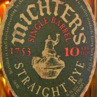 (現貨) Michter's Single Barrel Straight Rye 10 years 酩帝 10年 單桶裸麥 (700ml 46.4%)