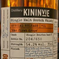 (現貨) Kininvie 25 years Single Cask 奇富 25年 單桶 (350ml 54.2%)
