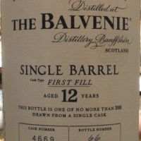 The BALVENIE 12 years Single Cask 百富 12年 單桶 (700ml 47.8%)