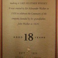 Johnnie Walker Gold Label 18 years 約翰走路 金牌 18年 老品 (750ml 40%)