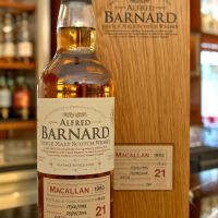 (現貨) ALFRED BARNARD Macallan 1993 21 years Single Cask 麥卡倫 1993 21年 單桶原酒 (700ml 55.6%)