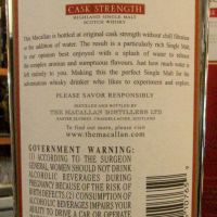 (現貨) Macallan Cask Strength 麥卡倫 原酒 (750ml 59.3%)