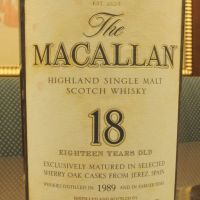 MACALLAN 18 years 1989 麥卡倫 18年 1989 經典之作 (700ml 43%)