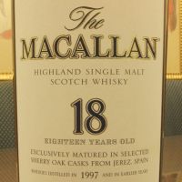 (現貨) MACALLAN 18 years 1997 麥卡倫 18年 1997 經典之作 精裝版 (700ml 43%)