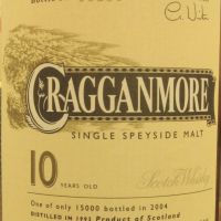 Cragganmore 1993 10 years Special Edition 克拉格摩爾 1993 10年 原酒 (700ml 60.1%)