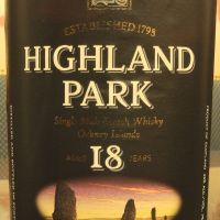 Highland Park 18 years old version 高原騎士 18年 舊版小頭瓶 (750ml 43%)