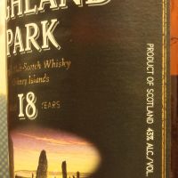 Highland Park 18 years old version 高原騎士 18年 舊版小頭瓶 (750ml 43%)