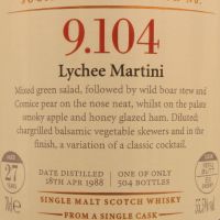 (現貨) SMWS 9.104 Glen Grant  27 years 格蘭冠 單桶原酒 27年 蘇格蘭威士忌協會 (700ml 55.5%)