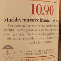 SMWS 10.90 Bunnahabhain 8 years 布納哈本 單桶原酒 8年 蘇格蘭威士忌協會 (700ml 61.4%)
