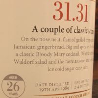(現貨) SMWS 31.31 Jura 26 years 吉拉 26年 單桶原酒 蘇格蘭威士忌協會  (700ml 55.8%)