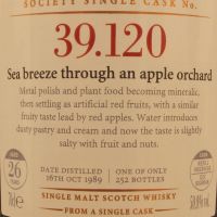 (現貨) SMWS 39.120 Linkwood 26 years 林肯伍德 26年 單桶原酒 蘇格蘭威士忌協會 (700ml 50%)