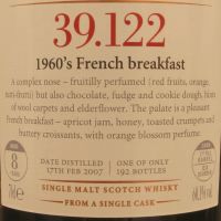 SMWS 39.122 Linkwood 8 years 林肯伍德 8年 單桶原酒 蘇格蘭威士忌協會 (700ml 60.1%)