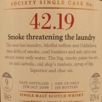 (現貨) SMWS 42.19 Tobermory 9 years 托本莫瑞 單桶原酒 9年 蘇格蘭威士忌協會 (700ml 58.2%)