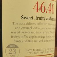 (現貨) SMWS 46.40 Glenlossie 23 years 格蘭洛希 單桶原酒 23年 蘇格蘭威士忌協會 (700ml 54.5%)