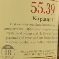 (現貨) SMWS 55.39 Royal Brackla 18 years 皇家布萊克拉 單桶原酒 18年 蘇格蘭威士忌協會 (700ml 56.5%)