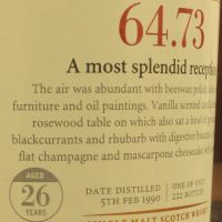 (現貨) SMWS 64.73 Mannochmore 26 years 曼洛克摩 單桶原酒 26年 蘇格蘭威士忌協會 (700ml 54.9%)