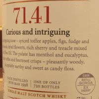 SMWS 71.41 Glenburgie 17 years 格蘭柏奇 單桶原酒 17年 蘇格蘭威士忌協會 (700ml 57.2%)