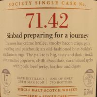(現貨) SMWS 71.42 Glenburgie 17 years 格蘭柏奇 單桶原酒 17年 蘇格蘭威士忌協會 (700ml 57.5%)