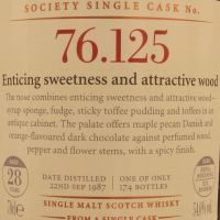 SMWS 76.125 Mortlach 28 years 慕赫 單桶原酒 28年 蘇格蘭威士忌協會 (700ml 54%)