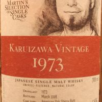 (現貨) Karuizawa Vintage 1973 Martin's Select Single Cask 輕井澤 1973 單桶 (700ml 56%)
