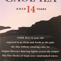 (現貨) Caol Ila 14 years Unpeated Style Cask Strength 卡爾里拉 14年 非泥煤 原酒 (700ml 59.3%)