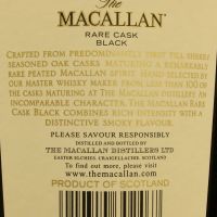 Macallan Rare Cask Black Masters of Photography 麥卡倫  奢想 湛黑 攝影大師限量版 (700ml 48%)
