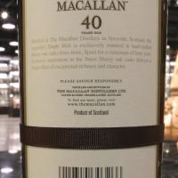 Macallan 40 years 2016 Release 麥卡倫 40年 2016版 限量500瓶 (700ml 45%)