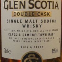 (現貨) Glen Scotia Double Cask 格蘭帝 雙桶 (700ml 46%)