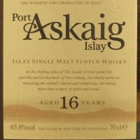 (現貨) Port Askaig Islay 16 years 波特阿西卡 16年 原酒 (700ml 45.8%)